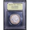 Image 4 : ***Auction Highlight*** 1904-p Barber Half Dollars 50c Graded Unc Details By USCG (fc)
