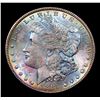 Image 2 : ***Auction Highlight*** 1885-p Rainbow Toned Morgan Dollar $1 Graded GEM+ Unc By USCG (fc)