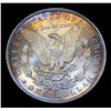Image 3 : ***Auction Highlight*** 1885-p Rainbow Toned Morgan Dollar $1 Graded GEM+ Unc By USCG (fc)