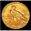 Image 3 : ***Auction Highlight*** 1914-d Gold Indian Quarter Eagle $2 1/2 Graded Select+ Unc By USCG (fc)
