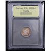 Image 4 : ***Auction Highlight*** 1909-d Rainbow Toned Barber Dime 10c Graded Select Unc By USCG (fc)