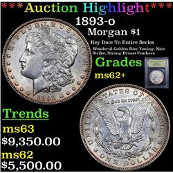 ***Auction Highlight*** 1893-o Morgan Dollar $1 Graded Select Unc By USCG (fc)