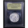 Image 4 : ***Auction Highlight*** 1917-D Obverse Walking Liberty Half Dollar 50c Graded Choice+ Unc By USCG (f