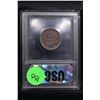 Image 5 : ***Auction Highlight*** 1851 C-1 Braided Hair Half Cent 1/2c Graded Choice+ Unc BN By USCG (fc)