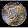 Image 2 : ***Auction Highlight*** 1922-s Rainbow Toned Peace Dollar $1 Graded GEM+ Unc BY USCG (fc)
