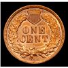 Image 3 : ***Auction Highlight*** 1881 Indian Cent 1c Graded Choice+ Unc RB By USCG (fc)