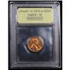 Image 4 : ***Auction Highlight*** 1972-p DDO Lincoln Cent 1c Graded Select+ Unc RB By USCG (fc)