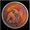 Image 3 : ***Auction Highlight*** 1846-p Rainbow Toned Seated Liberty Dollar $1 Graded Select Unc By USCG (fc)