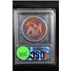 Image 5 : ***Auction Highlight*** 1846-p Rainbow Toned Seated Liberty Dollar $1 Graded Select Unc By USCG (fc)