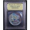 Image 4 : ***Auction Highlight*** 1879-cc Clear CC Morgan Dollar $1 Graded Select AU By USCG (fc)