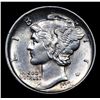 Image 2 : ***Auction Highlight*** 1921-d Mercury Dime 10c Graded Select Unc+ FSB By USCG (fc)