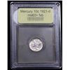 Image 4 : ***Auction Highlight*** 1921-d Mercury Dime 10c Graded Select Unc+ FSB By USCG (fc)