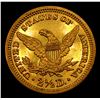 Image 3 : Proof ***Auction Highlight*** 1903 Gold Liberty Quarter Eagle $2 1/2 Graded Select+ Proof By USCG (f