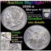 Image 1 : ***Auction Highlight*** 1896-o Morgan Dollar $1 Graded Unc Details By USCG (fc)