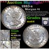 Image 1 : ***Auction Highlight*** 1883-s Morgan Dollar $1 Graded Choice Unc By USCG (fc)