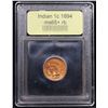 Image 4 : ***Auction Highlight*** 1894 Indian Cent 1c Graded Gem+ Unc RB By USCG (fc)