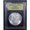 Image 4 : ***Auction Highlight*** 1900-s Morgan Dollar $1 Graded Select Unc By USCG (fc)