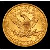 Image 3 : ***Auction Highlight*** 1900-p Gold Liberty Half Eagle $5 Graded Choice Unc By USCG (fc)