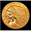Image 2 : ***Auction Highlight*** 1914-p Gold Indian Quarter Eagle $2 1/2 Graded Unc Details By USCG (fc)