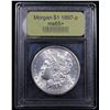 Image 4 : ***Auction Highlight*** 1897-p Morgan Dollar $1 Graded GEM+ Unc By USCG (fc)