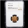 Image 2 : NGC 1954-s Lincoln Cent 1c Graded ms67 rd By NGC