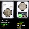 Image 1 : NGC 1902-o Morgan Dollar $1 Graded ms63 By NGC