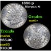Image 1 : 1886-p Morgan Dollar $1 Grades Select+ Unc
