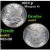 Image 1 : 1882-p Morgan Dollar $1 Grades Select Unc
