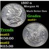 Image 1 : 1897-s Morgan Dollar $1 Grades Select Unc