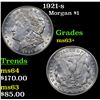Image 1 : 1921-s Morgan Dollar $1 Grades Select+ Unc