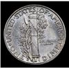 Image 3 : 1934-d Mercury Dime 10c Grades Select+ Unc