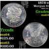 Image 1 : 1878-s Morgan Dollar $1 Grades Choice Unc