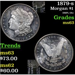 1879-s Morgan Dollar $1 Grades Select Unc