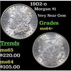 1902-o Morgan Dollar $1 Grades Choice+ Unc