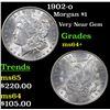 Image 1 : 1902-o Morgan Dollar $1 Grades Choice+ Unc