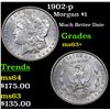 Image 1 : 1902-p Morgan Dollar $1 Grades Select+ Unc