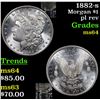 Image 1 : 1882-s Morgan Dollar $1 Grades Choice Unc