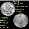 Image 1 : 1904-p Morgan Dollar $1 Grades Select+ Unc
