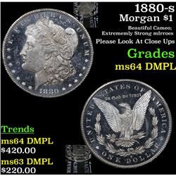1880-s Morgan Dollar $1 Grades Choice Unc DMPL