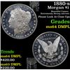 Image 1 : 1880-s Morgan Dollar $1 Grades Choice Unc DMPL