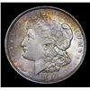 Image 2 : 1921-p Rainbow Toned Morgan Dollar $1 Grades Choice Unc