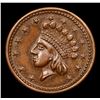 Image 2 : 1864 Union for ever Civil War Token 1c Grades Choice AU