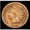 Image 2 : 1864 cn Indian Cent 1c Grades f, fine