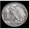 Image 3 : 1942-p Walking Liberty Half Dollar 50c Grades Choice Unc