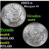 Image 1 : 1902-o Morgan Dollar $1 Grades Choice Unc