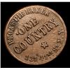 Image 3 : 1863 Indian Unted We Stand Civil War Token 1c Grades xf+