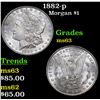 Image 1 : 1882-p Morgan Dollar $1 Grades Select Unc
