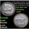 Image 1 : 1892 Columbian Rainbow Toned Old Commem Half Dollar 50c Grades Choice AU/BU Slider