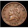 Image 2 : 1863 Liberty Cap Civil War Token 1c Grades Select AU