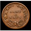 Image 3 : 1863 Liberty Cap Civil War Token 1c Grades Select AU